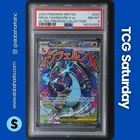 2025 POKEMON MEP BLACK STAR PROMO #023 MEGA CHARIZARD X EX ULTRA PREM COLL PSA 8