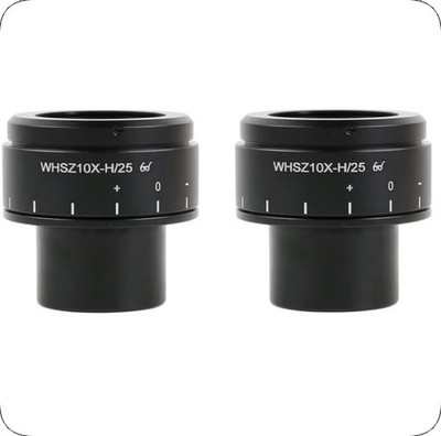 2PC WHSZ10X-H/25 Microscope Auxiliary Eyepiece WHSZ10X Wild Field 30mm Interface