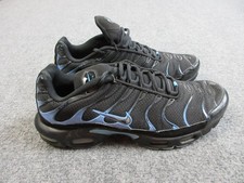 Nike Air Max Plus Black University Blue Shoes Mens Size 9.5 DM0032-005 Sneaker