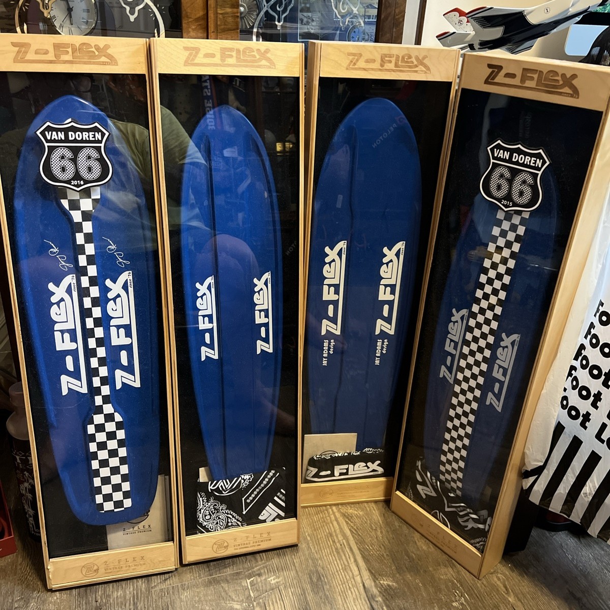 RARE Z-Flex Adams Plummer Zephyr Skateboard Premium Box Set (4) | eBay
