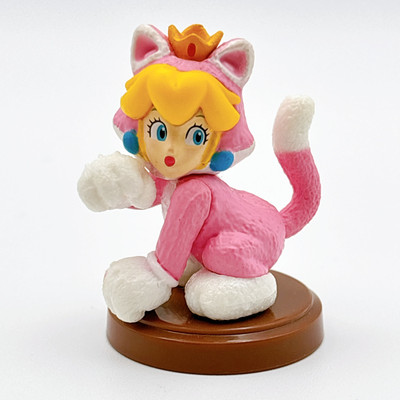 Choco Egg Super Mario 3D World Mini Figure ''Cat Peach'' Capsule toy Furuta Japan