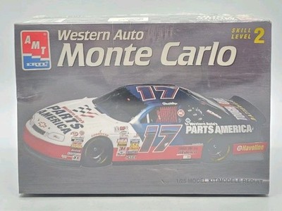 AMT ERTL #17 DARRELL WALTRIP Western Auto Monte Carlo 1/24 NASCAR Model Kit NOS