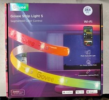 GOVEE Strip Light S Segmented Color Control 24.6ft H612B, Wi-Fi NEW SHIPPING