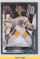 2016-17 Upper Deck Compendium Blue Anton Khudobin #622 READ 0a4