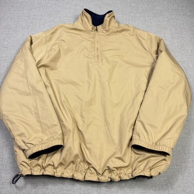 Polo Golf Ralph Lauren Reversible Fleece Jacket Mens Large Blue