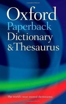 Paperback Oxford Dictionary and Thesaurus (Dictionary/Th... | Buch | Zustand gut