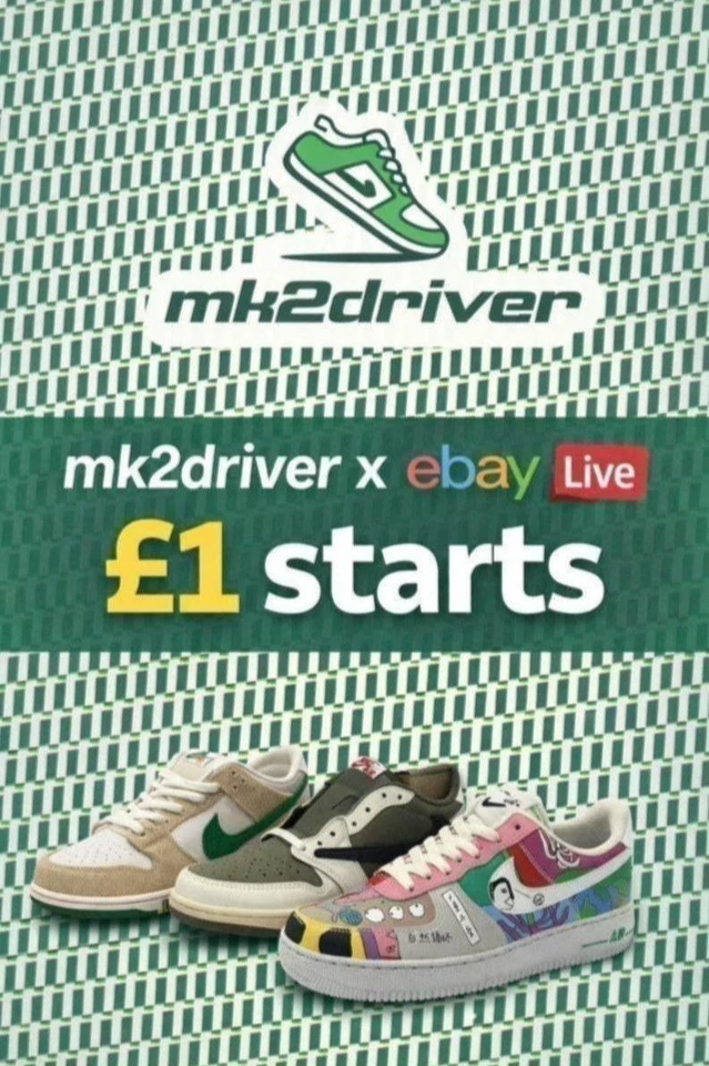 £1 starts - Sneakers and Sneaker Candles!