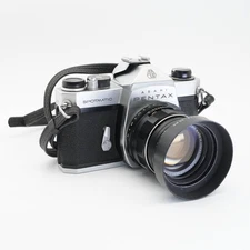 PENTAX SP Early Model (Shutter OK, Exposure Not OK) Super-Takumar 50mm F1.4 Earl