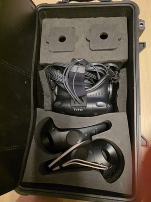 HTC Vive VR Headset Complete Set Full Kit System Virtual Reality - READY TO USE