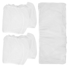 3 Pcs Perch Covers Parakeet Cage Accessories Bird Supplies Netting