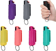 Pepper Spray, 32 Bursts 2.0% MC Defense Spray Belt Clip Holder. Pepper Spray Key