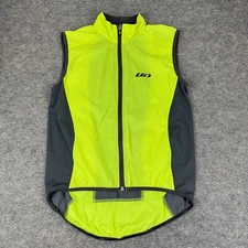 Louis Garneau Blink RTR Vest Full Zip Neon Yellow Mens Small S
