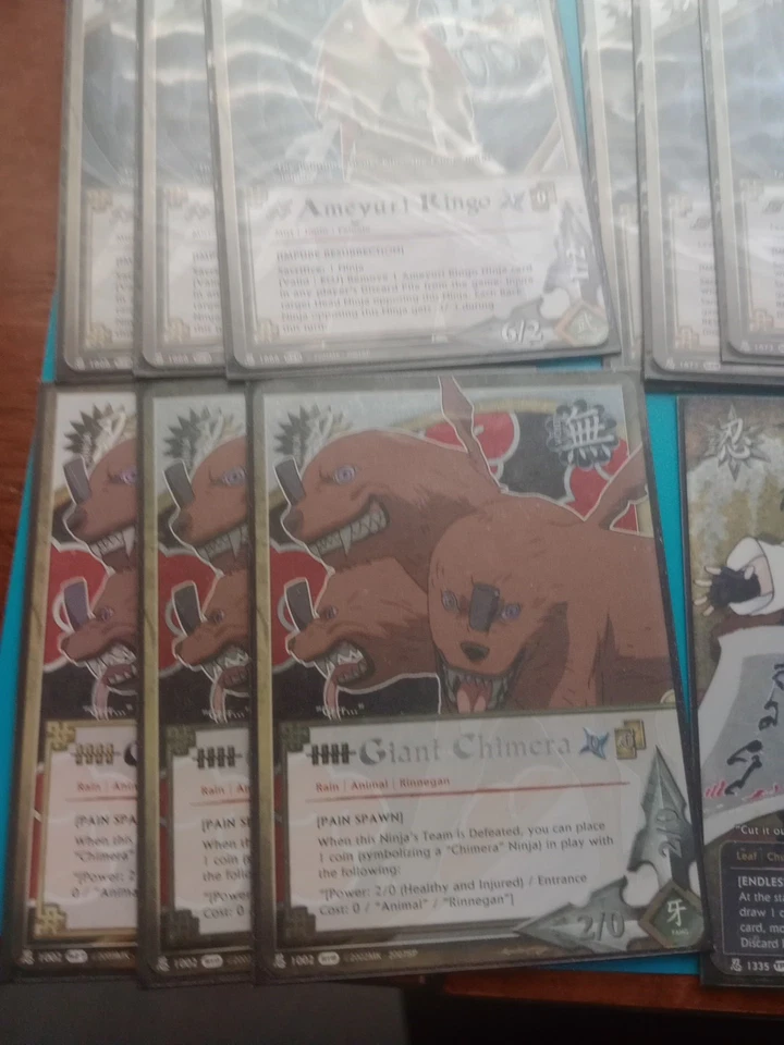 Naruto TCG CCG Shattered Truth Akatsuki & Pain Card Set English NM Collectors 50 - Image 2 of 4