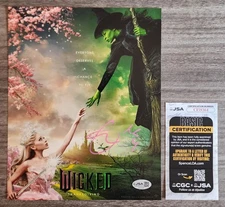 Cynthia Erivo Signed WICKED Elphaba 8x10 Photo Actress Singer LEGEND JSA