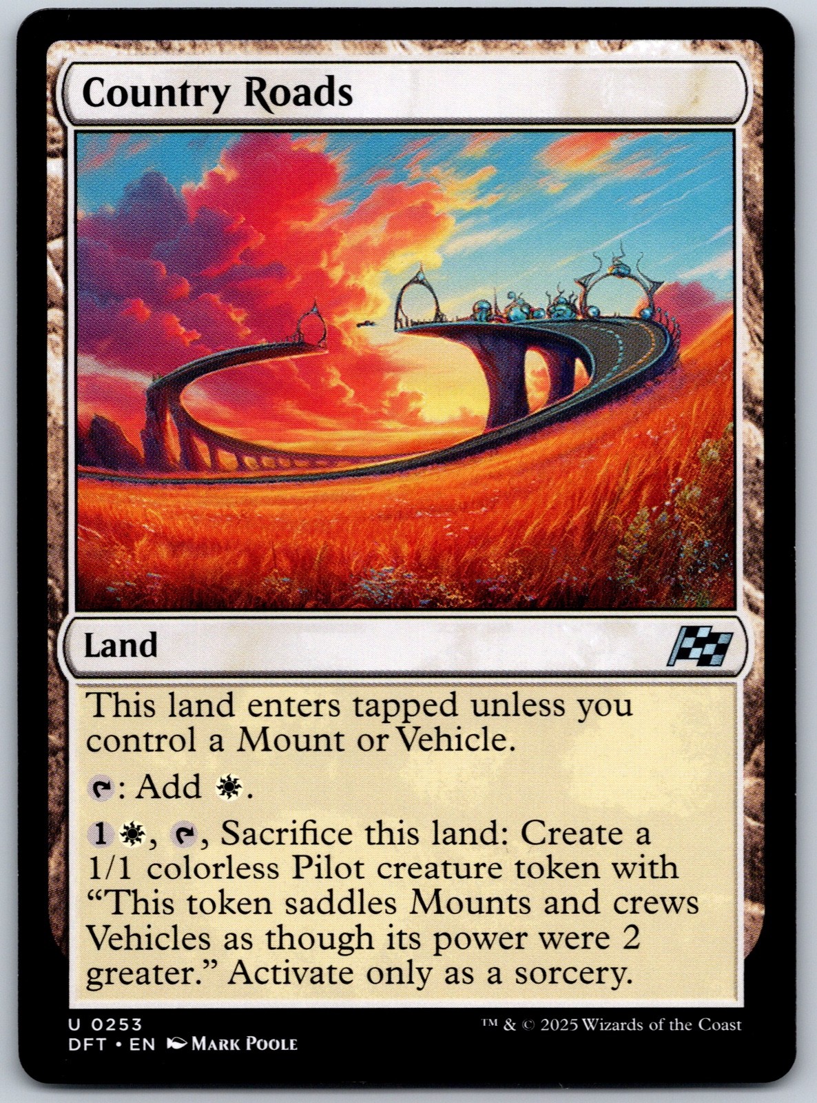 Country Roads Aetherdrift 253 MTG NM