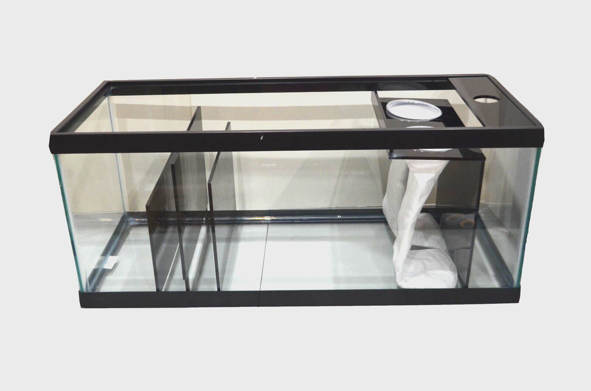 Bubblefin Aquarium Sumpf/Refugium DIY-Set – Für 40 Gallonen Becken, Inkl. 3 Acryl-Trennwände