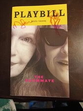 THE ROOMMATE PLAYBILL AUTOGRAPHED SIGNED BY MIA FARROW AND PATTI LUPONE