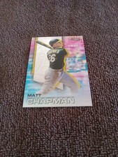 2021 Bowman's Best Matt Chapman Base&Atomic Refractor Baseball Cards #17