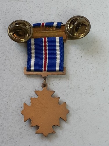 Vintage US Military Distinguished Flying Cross Medal Pin United States Original - Picture 4 of 5