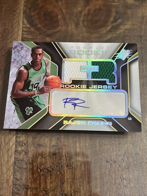 basketball auto patch Upper Deck Spx 0381/1199 Rajon Rondo Rookie Jersey No. 145