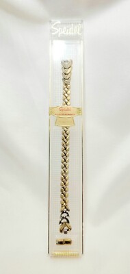 Womens Speidel Watch ''Steps To Romance''/New Old Stock/10k Gold Filled Watch Band