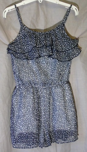 Black Floral Shorts Playsuit Age 11-12 Years Abercrombie Fitch | eBay