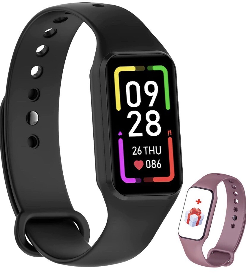 Montre de sport IOWODO avec podomètre et capteur SpO2 pour la forme