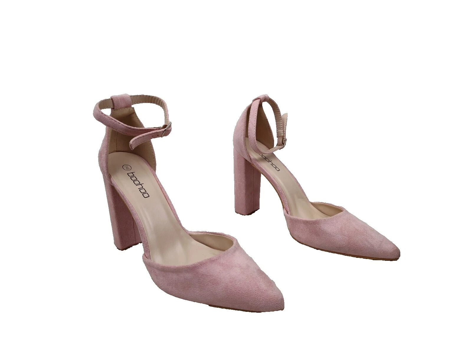 Tacones Boohoo Parte superior de ante para mujer