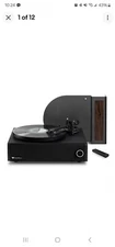 Victrola Premiere V1 Sound Bar Turntable Record Player with Built-In Speakers