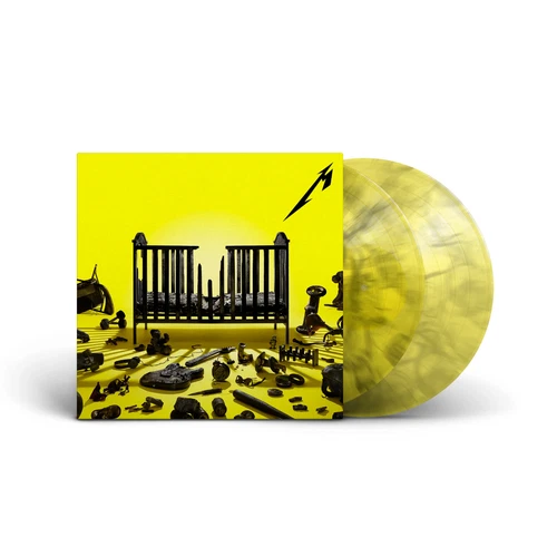 Metallica 72 Seasons Limited Yellow And Black Marbled Vinyl Sealed MINT