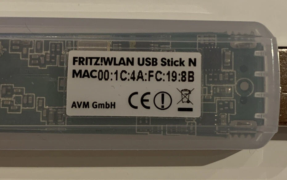 AVM FRITZ!WLAN Stick N (300 Mbit/s, WPA2/WPA, 9g, deutschsprachige Version) r/w - Bild 3 von 3