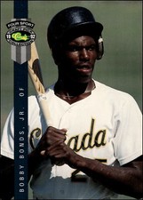 1992 Classic #302 Bobby Bonds Jr   Rookie Canada College