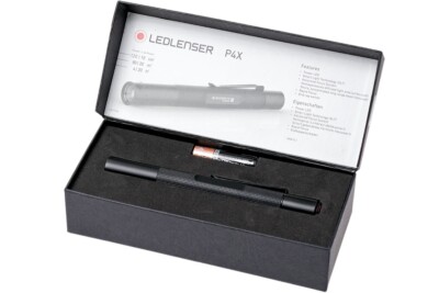 LEDLENSER P4X Penlight Mini Stift Stab Taschenlampe AAA 500747 120lm GeschenkBox