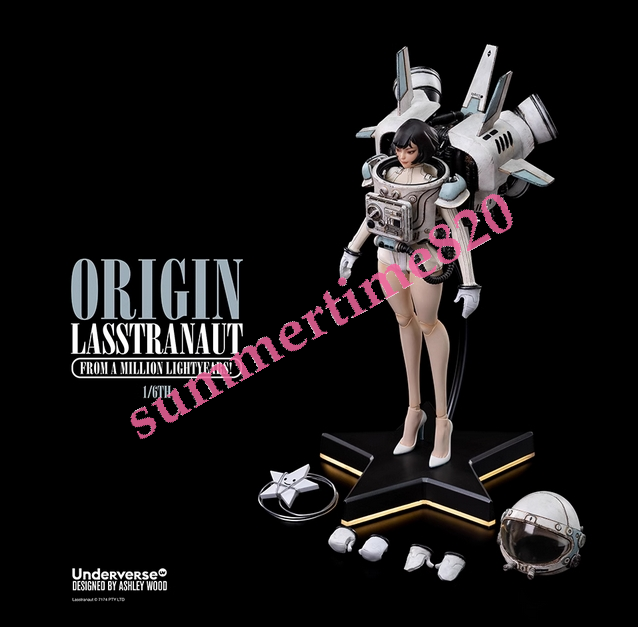 Underverse Origin Lasstranaut Action Figure Model Pre-order 1/6