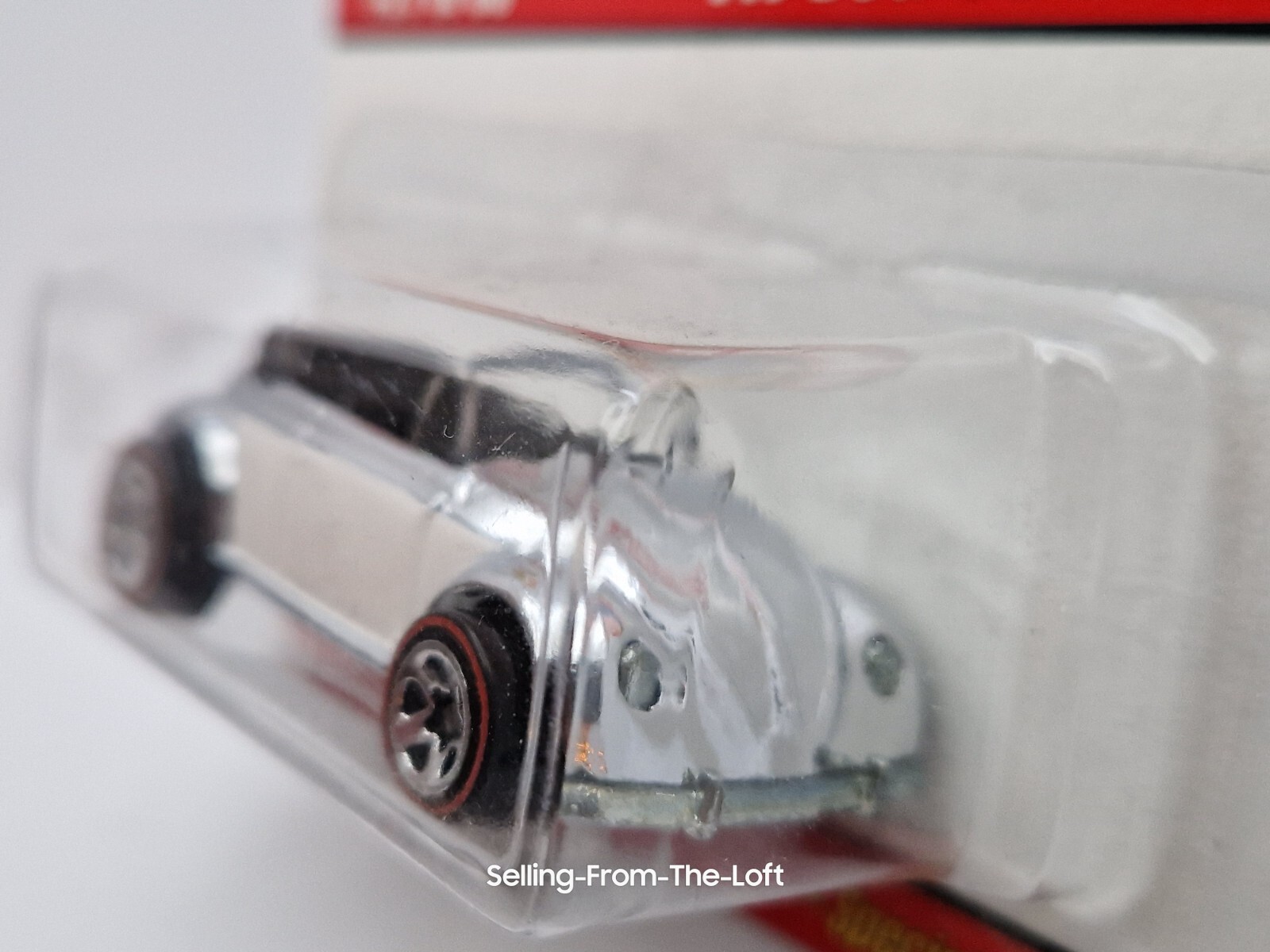 Hot Wheels VW Beetle Bug Convertible Classics in Silver Diecast Vehicle