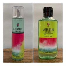 Bath and Body Works WATERMELON LEMONADE Fine Fragrance Mist and Shower Gel