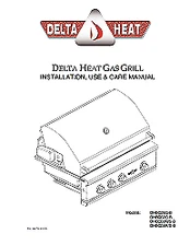Delta Heat 38 Inch Propane Grill Printed or PDF Format   FREE SHIPPING