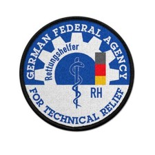 Patch German Federal Agency Technical Hilfswerk Rettungshelfer RH Äskulap #42408