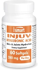 Supersmart Injuv Hyaluronic Acid 280Mg (Highly Bioavailable) Skin & Joints