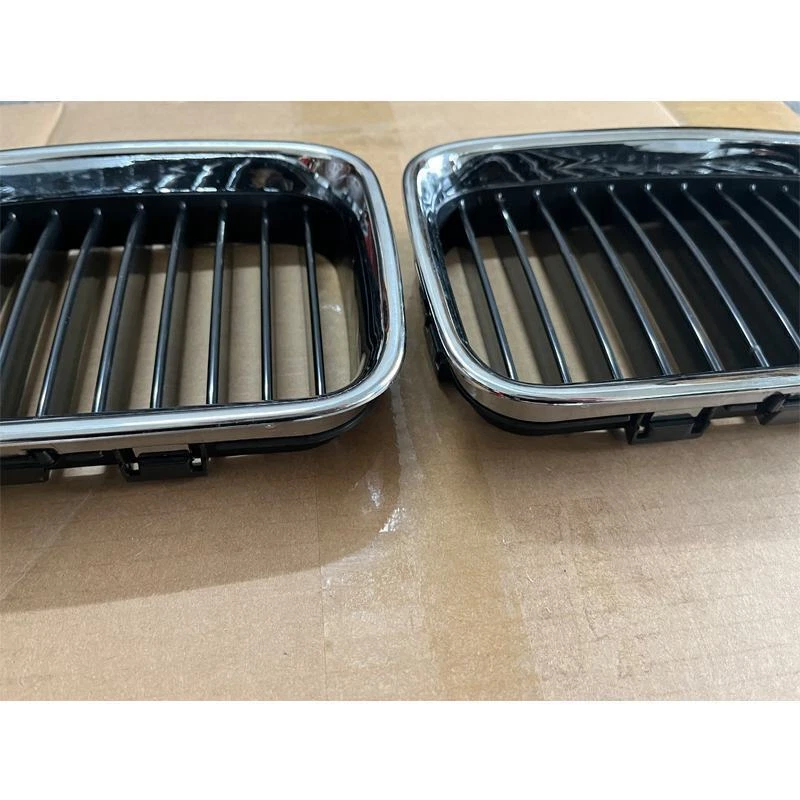 Parrilla delantera ABS cromada negra para BMW E36 318IS 325i M3 1992-1997 Foto 4 de 4