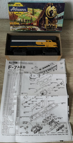 Athearn 3203 F7A SUPER PWR SANTA FE FRT Diesellok 1:87 H0 TOP - kein Märklin | Zustand: Neu: Sonstige (siehe Artikelbeschreibung)