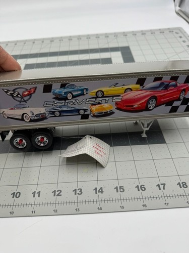 Franklin Mint Mack Corvette Tractor Trailer 1:43 Die Cast Model Semi Truck Red - Picture 11 of 11