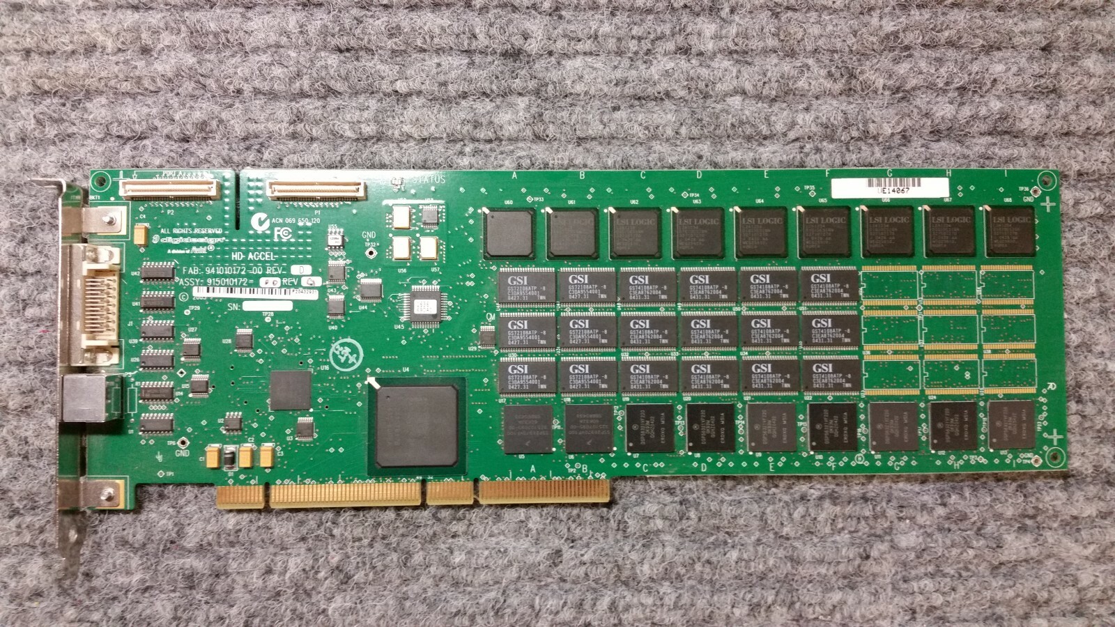 Pro tools HD ACCEL PCIカード 3枚セット Pro tools HD ACCEL PCI