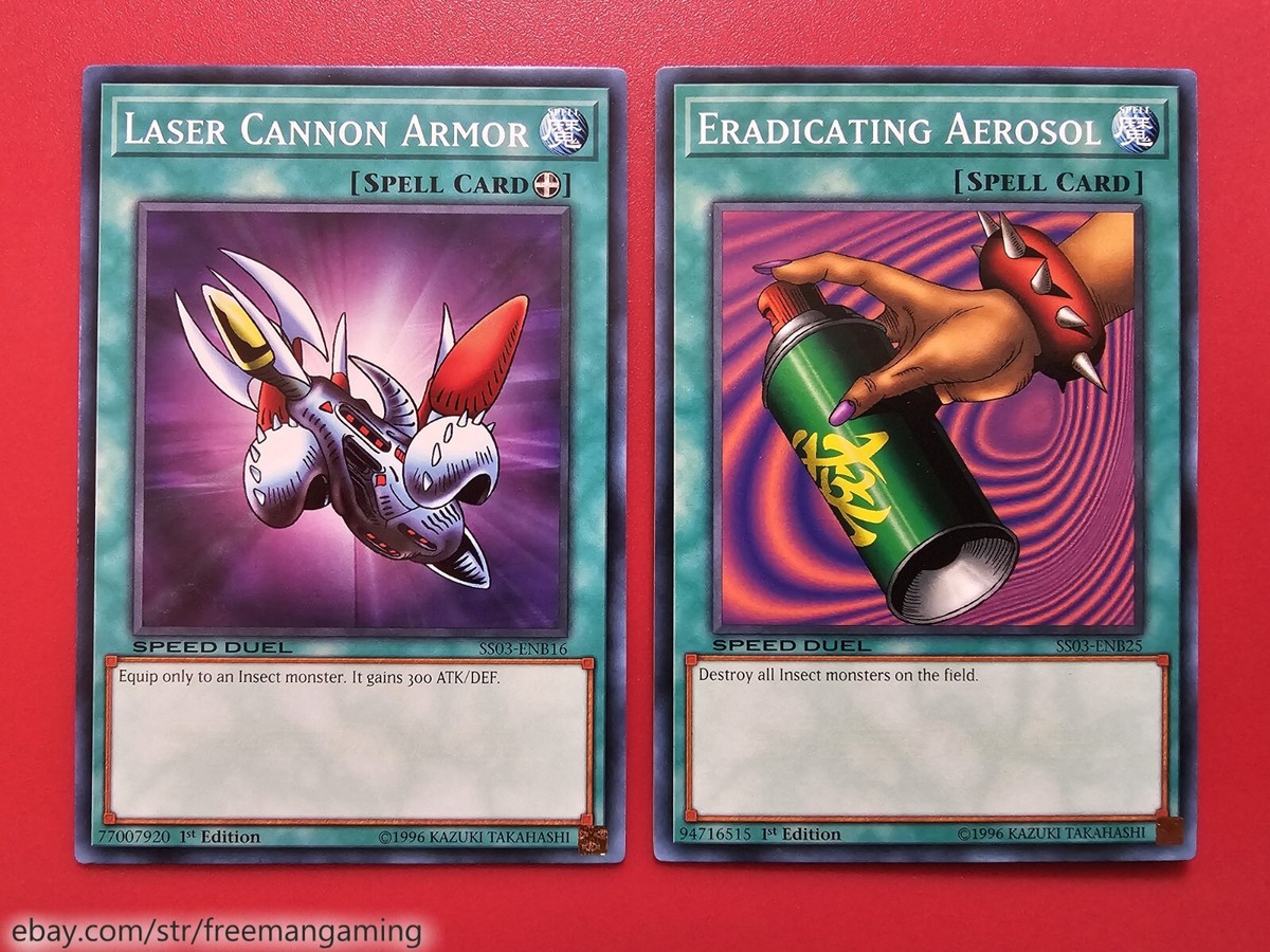 Yugioh Magic Cards Yu-Gi-Oh! Weevil Underwood Insect Deck - 41 Card Anime  Themed Deck (Ungraded, English) Yu-Gi-Oh Deck