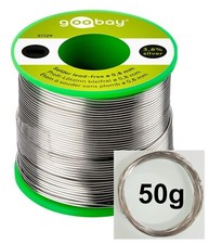Goobay Silberlötzinn 50g (15m-Ring) - Lötdr...