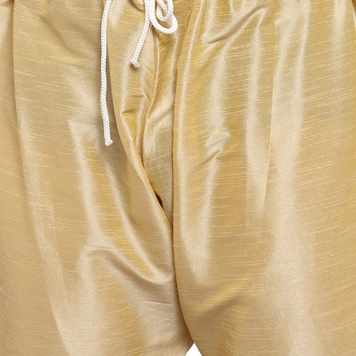 Traditional Plain Full Sleeve Silk Kurta Pajama Regular Fit Party Were For Mens - Picture 33 of 66