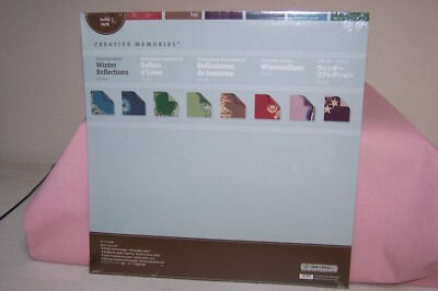 Creative Memories Power Palette Designer Prints WINTER REFLECTIONS 12''x12''  NEW