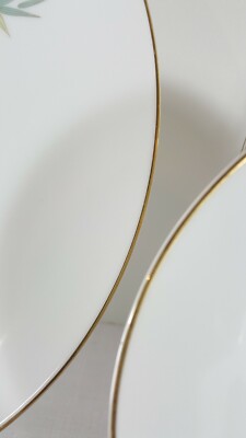 Noritake Vintage Oriental Bamboo Pattern #6341 Porcelain China Set