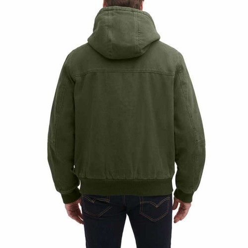 GH Bass Men’s Hooded Workwear Jacket - Picture 2 of 7