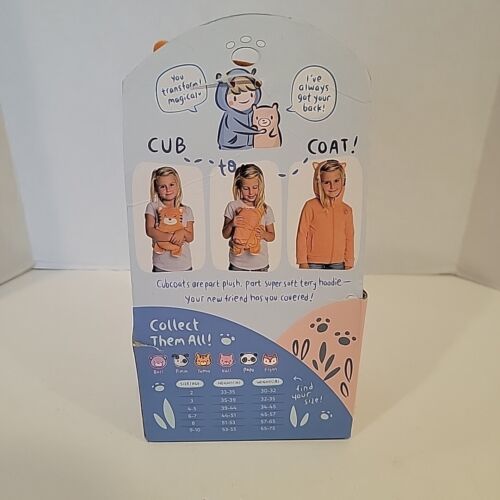 Tomo la Tigre Cubcoats Peluche Trasformabile in Giacca Felpa con Cappuccio Taglia 2 - 2 in 1 - Foto 3 di 11